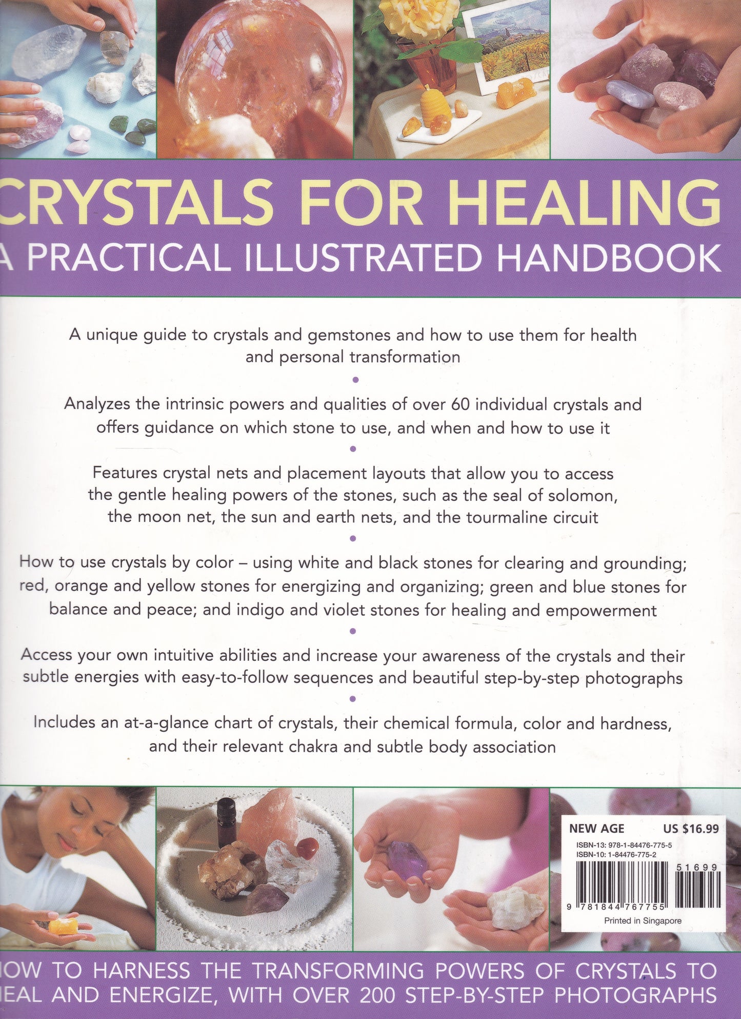 Lilly - Crystals For Healing (2010) paperback