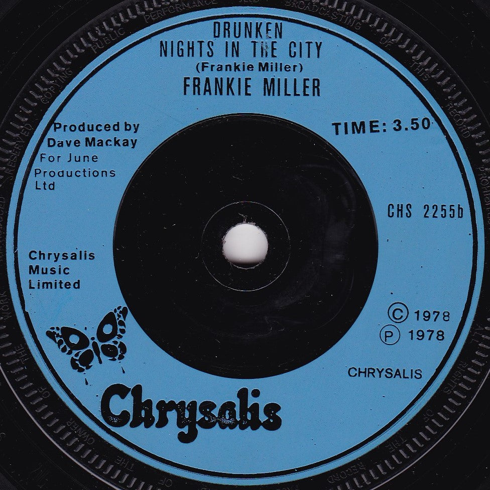 Frankie Miller – Darlin' (Chrysalis 1978) 7" vinyl single VG/-