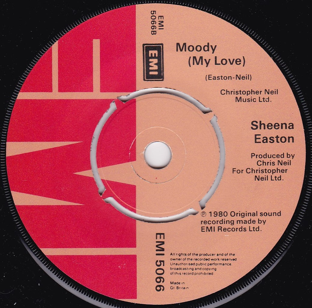 Sheena Easton - 9 To 5 (EMI, 1980) 7" vinyl single VG/-