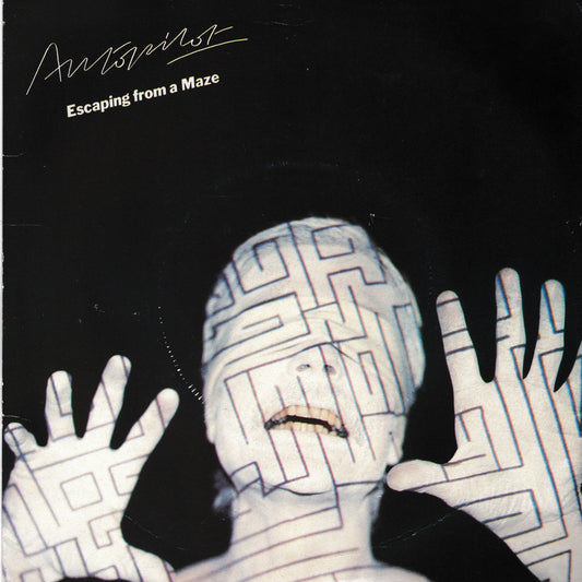 Single cover with a maze design and hands reaching towards it, titled 'Escaping from a Maze'.