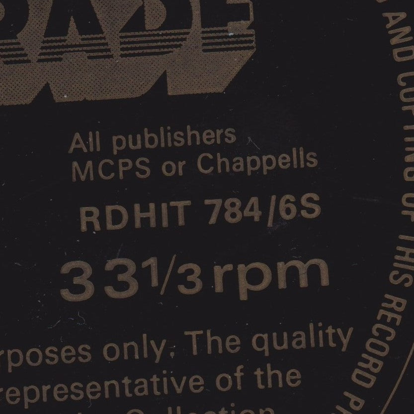 Brian Matthew Introduces Excerpts From Popular Music's Golden Hit Parade 7" flexi-disc, single sided VG/-
