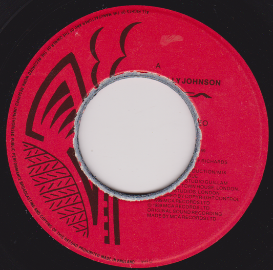 Holly Johnson ‎– Love Train (MCA 1989) 7" vinyl single VG/- jukebox centre