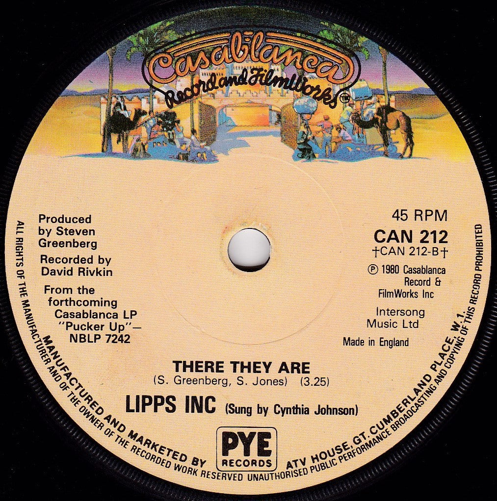 Lipps, Inc. - How Long (Casablanca 1980) 7" vinyl single G+/-