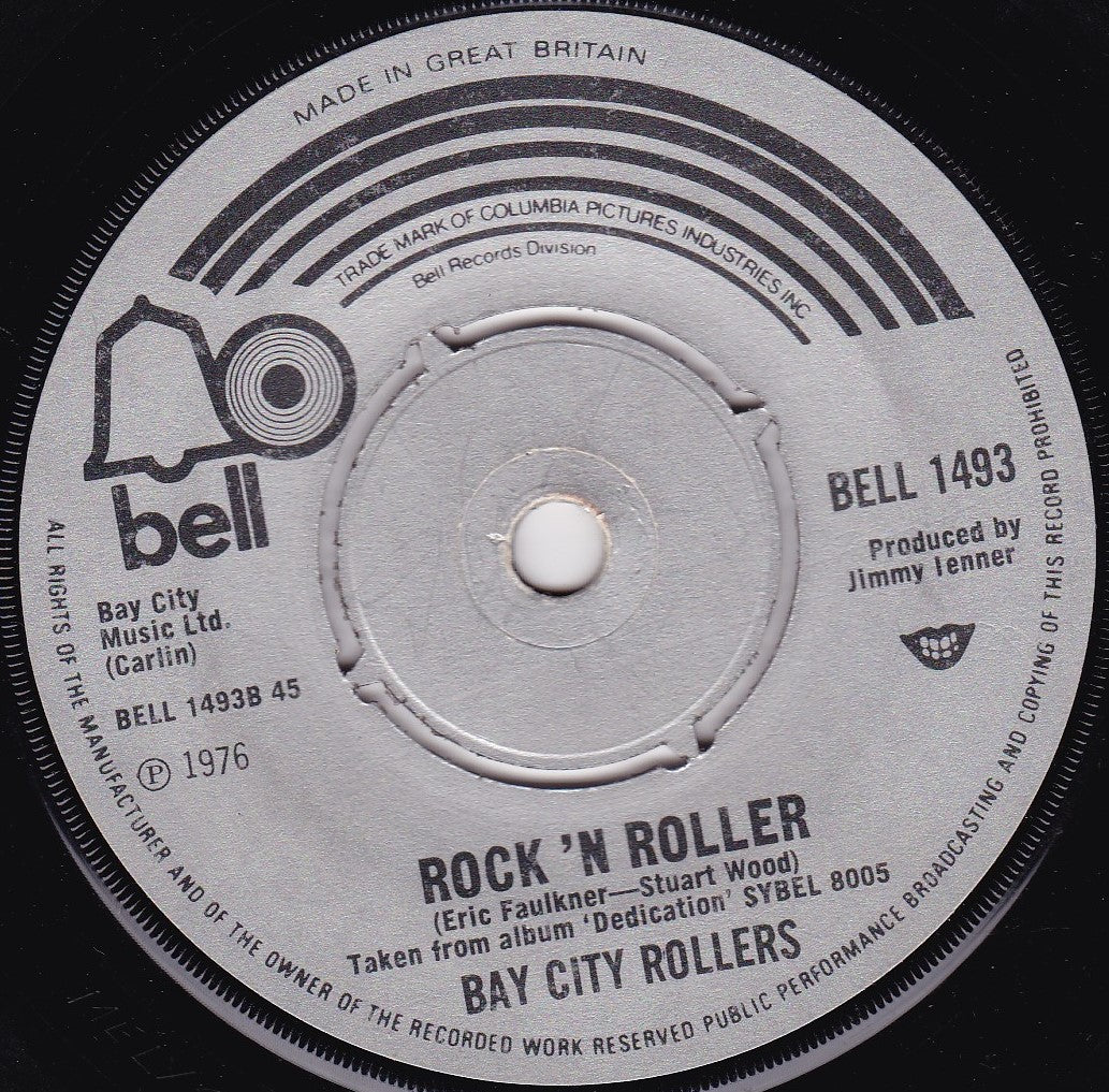 Bay City Rollers - I Only Wanna Be With You (Bell 1976) 7" vinyl single VG/-