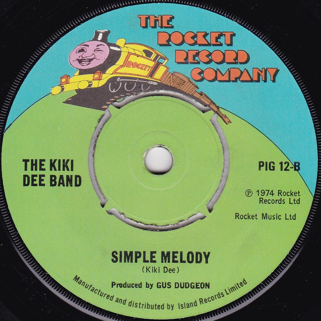 The Kiki Dee Band – I've Got The Music In Me (Rocket 1974) 7" vinyl single G+/-