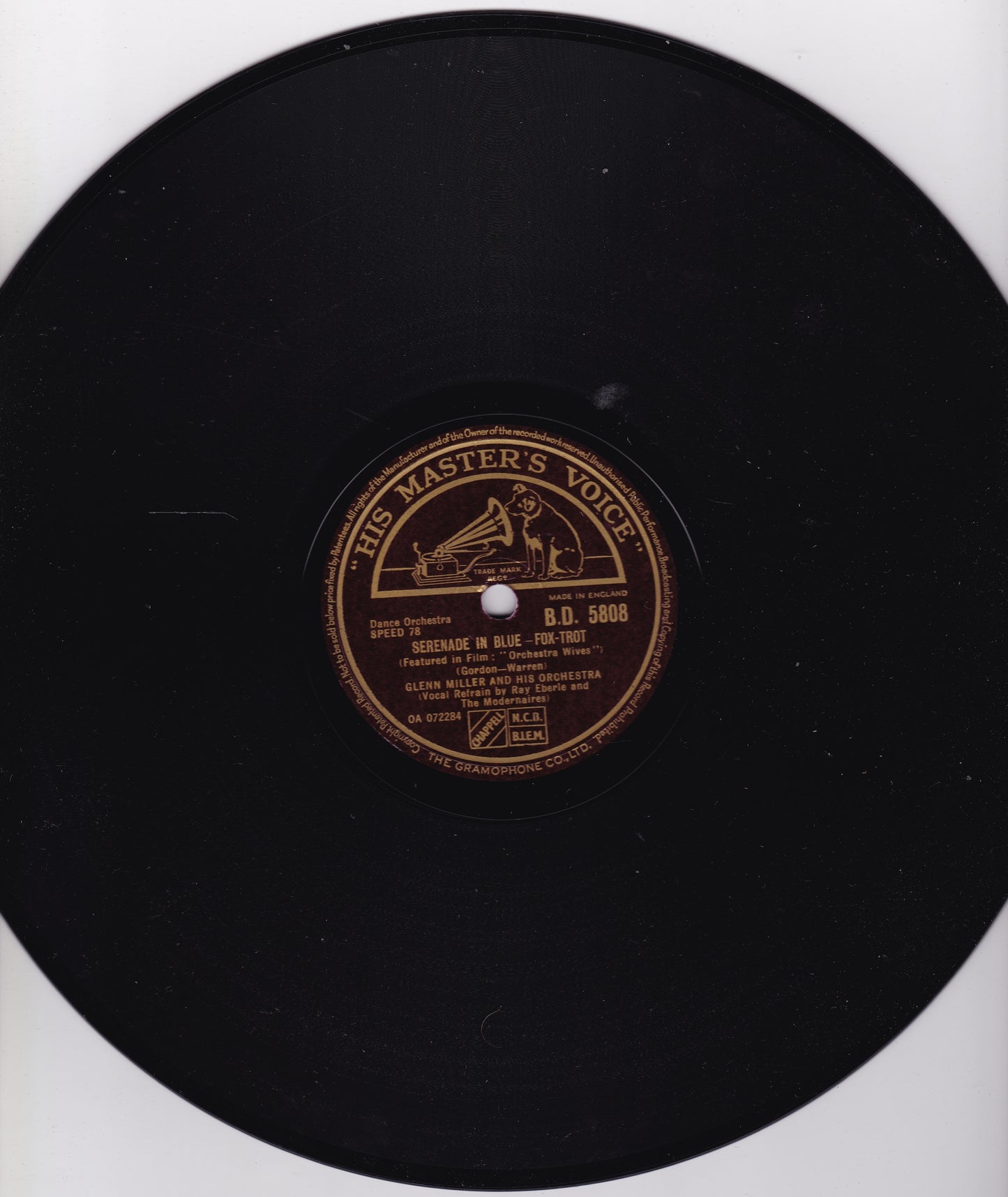 Glenn Miller And His Orchestra ‎– (I've Got A Gal In) Kalamazoo 10" shellac VG+