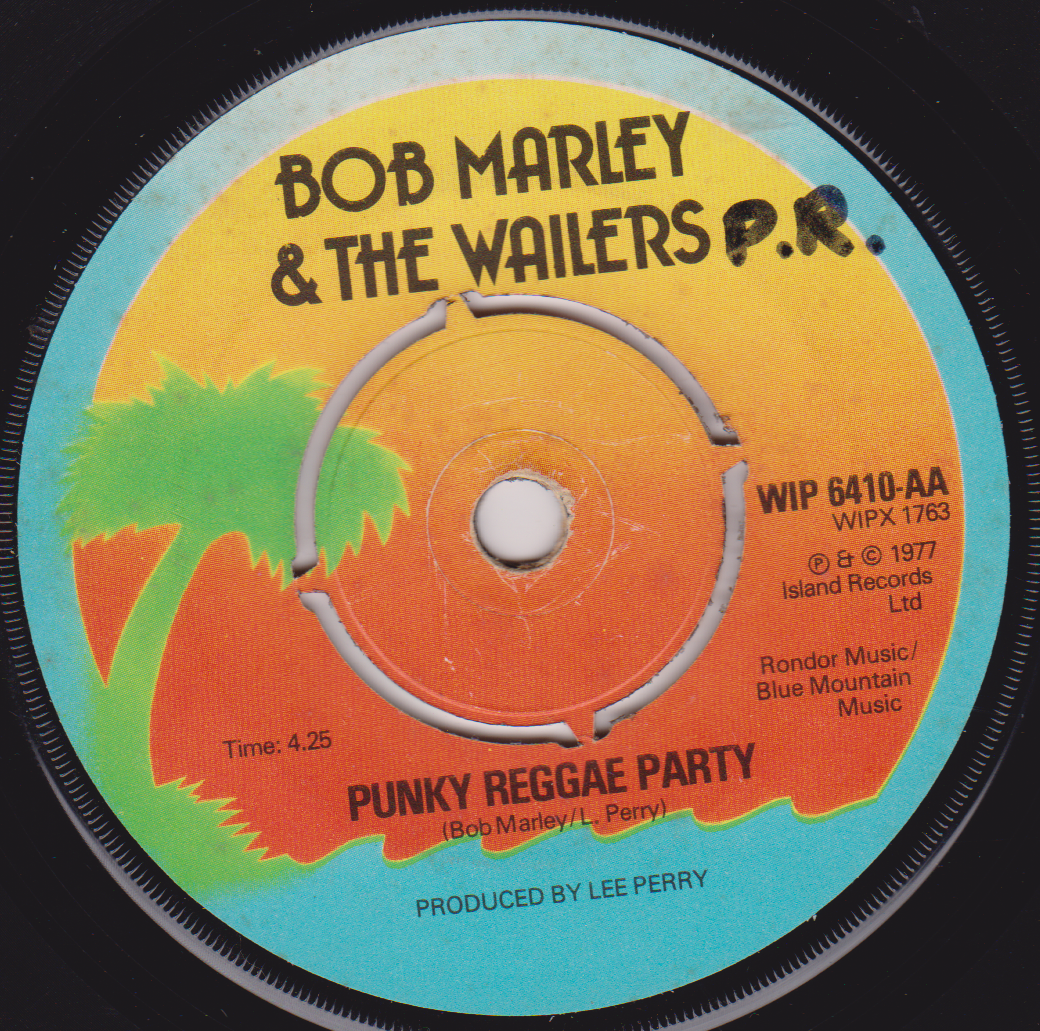 Bob Marley & The Wailers ‎– Jamming (Island 1977) 7" vinyl single G+-