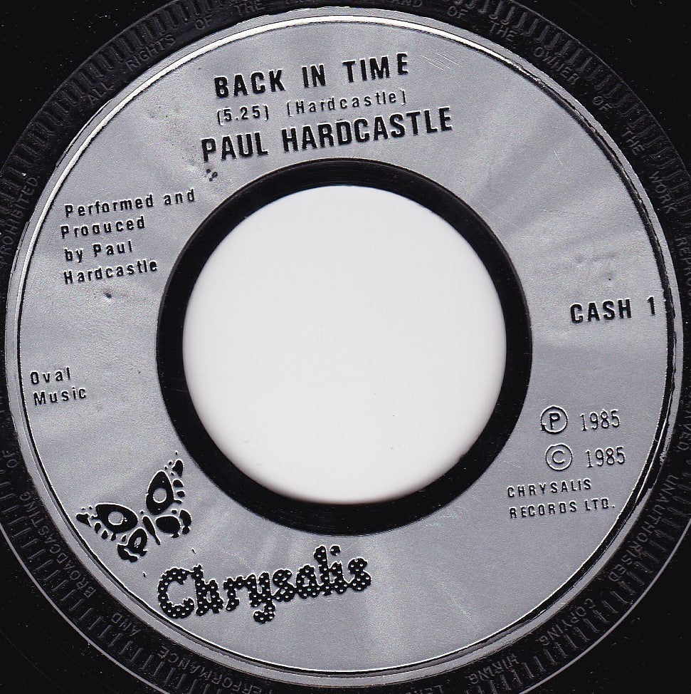 Paul Hardcastle – Just For Money (Chrysalis 1985) 7" vinyl single G+/- jukebox