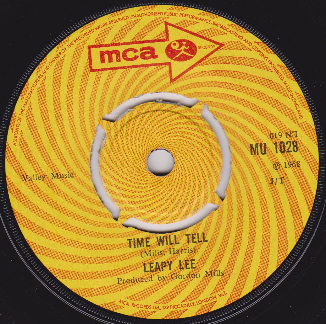Leapy Lee ‎– Little Arrows (MCA 1968) 7" vinyl single VG/-