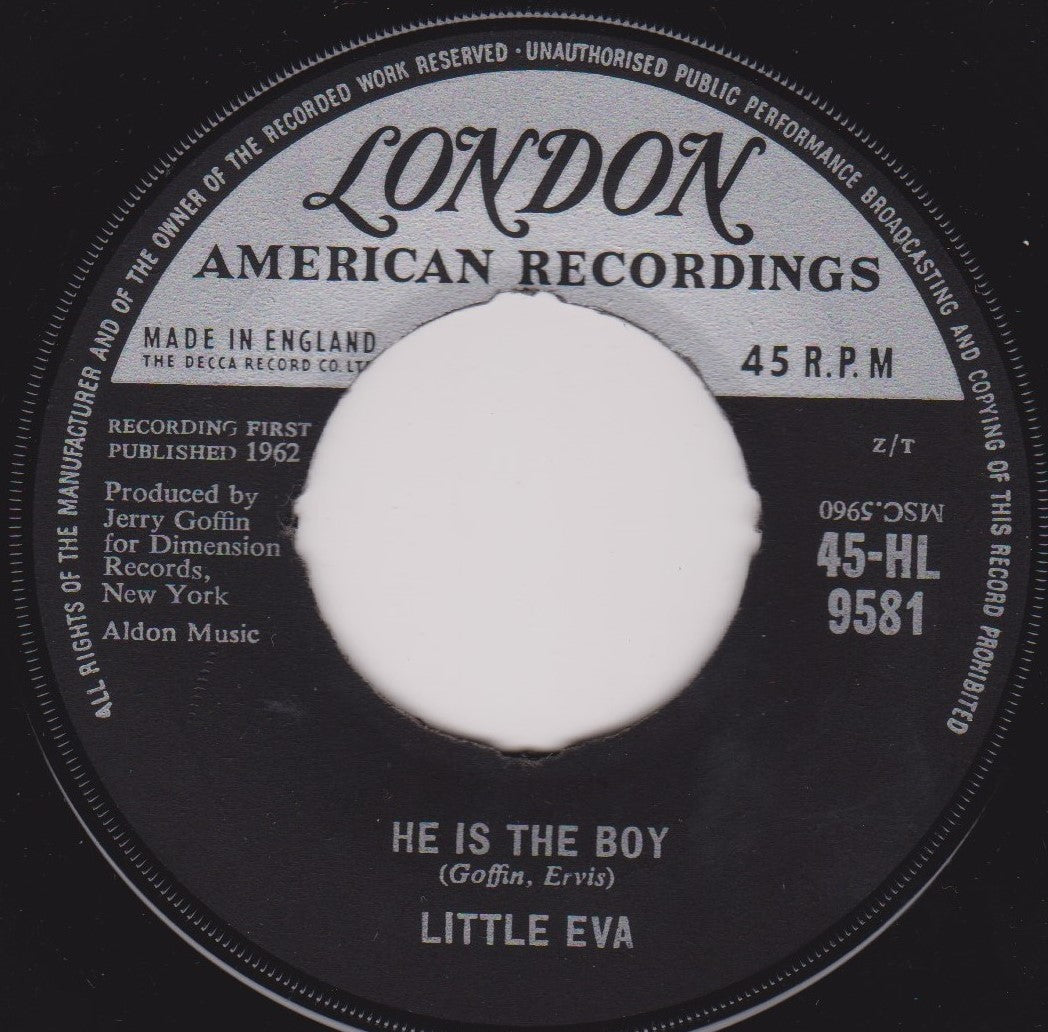 Little Eva ‎– The Loco-Motion (London 1962) 7" vinyl single VG/- jukebox