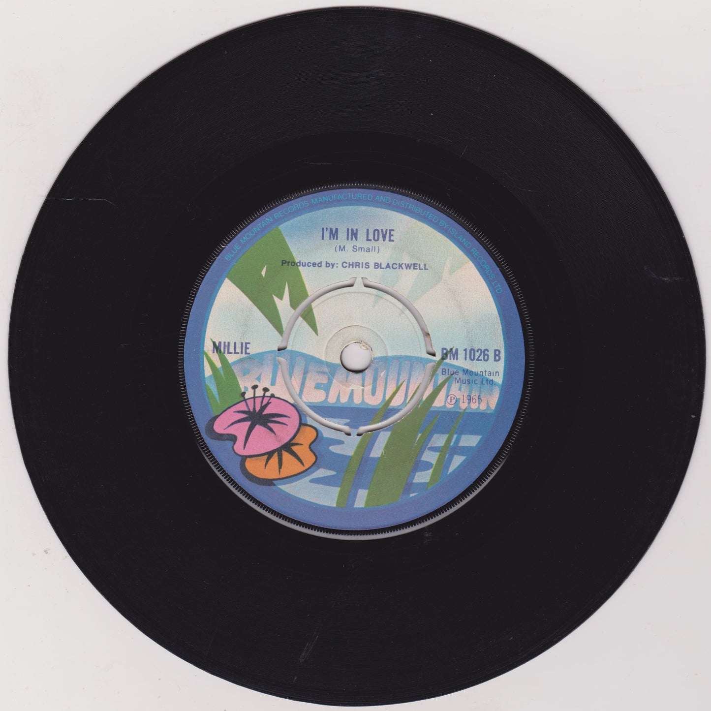 Millie – My Boy Lollipop (Blue Mountain) 7" vinyl single VG/-