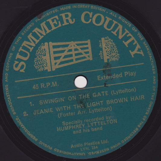 Humphrey Lyttelton And His Band ‎– Swinging On The Gate (Lyntone) 7" flexi-disc single VG/-