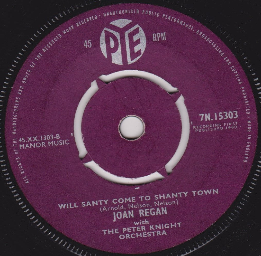 Joan Regan – Must Be Santa (Pye 1960) 7" vinyl single G+/-