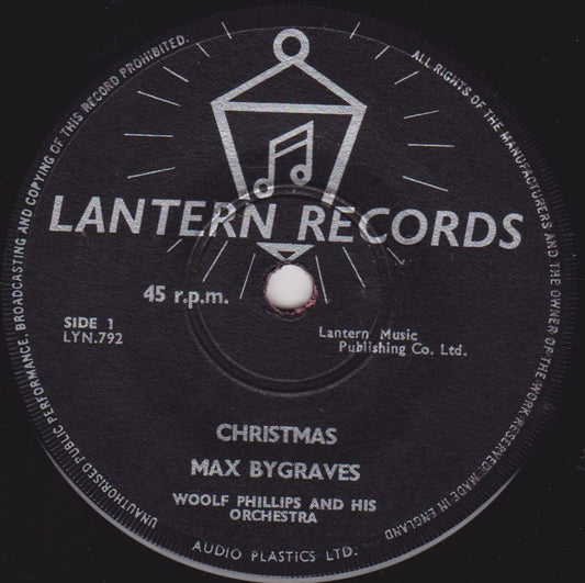 Max Bygraves – Christmas / White Christmas (Lantern 1965) 7" vinyl single VG/-