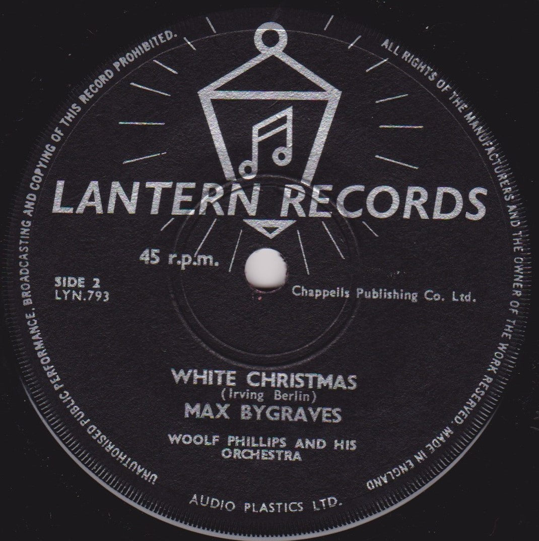 Max Bygraves – Christmas / White Christmas (Lantern 1965) 7" vinyl single VG/-