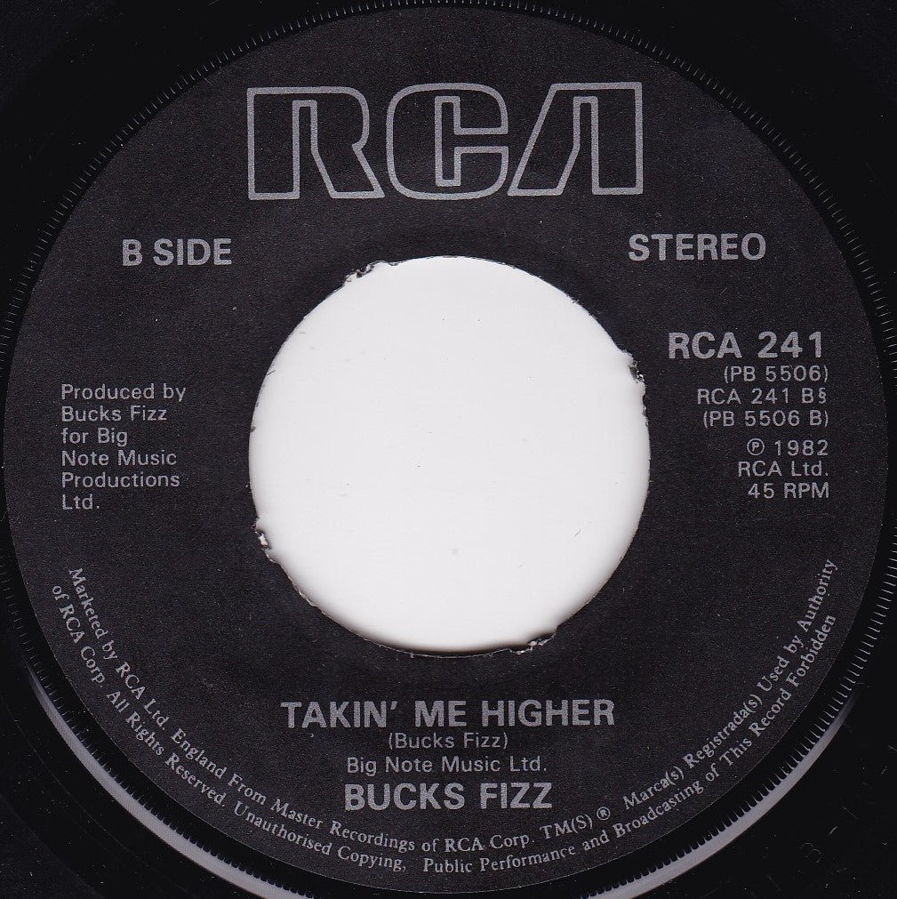 Bucks Fizz - Now Those Days Are Gone (RCA, 1982) 7" vinyl single VG/- jukebox