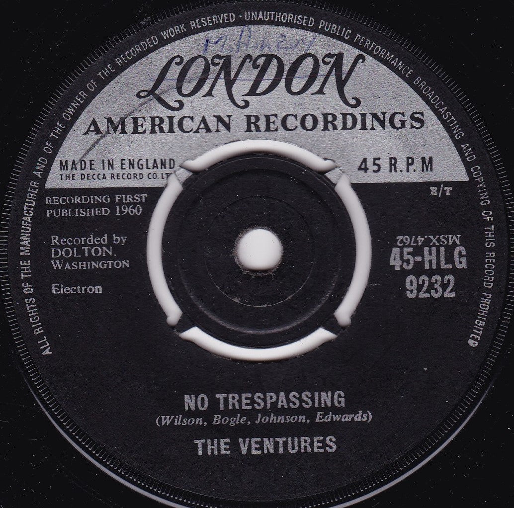 The Ventures – Perfidia (London 1960) 7" vinyl single G+/-