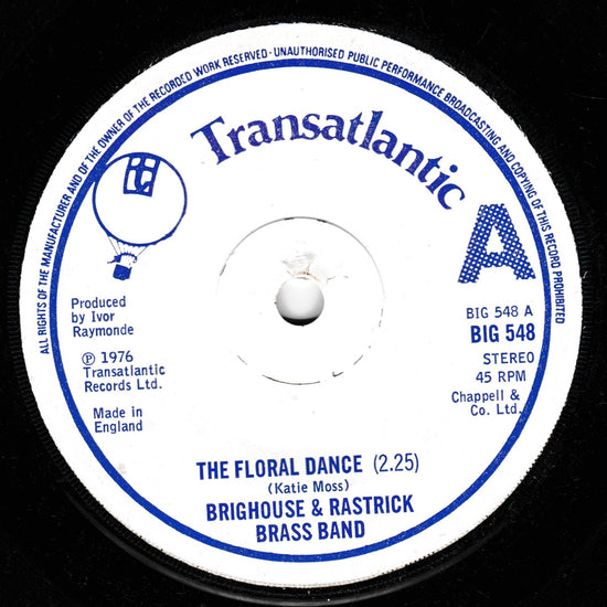 Floral Dance vinyl audio file