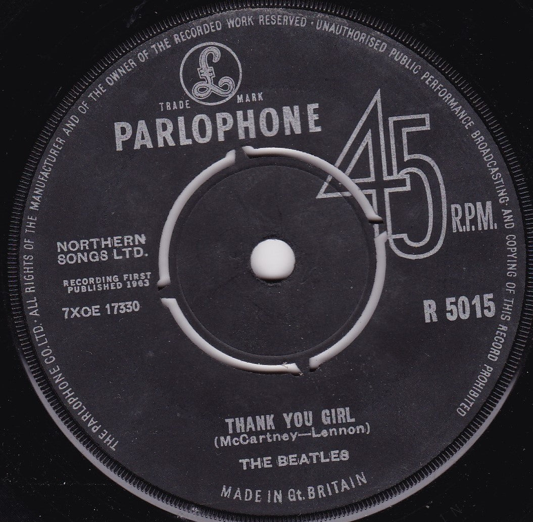 The Beatles – From Me To You (Parlophone, 1963) 7" vinyl single VG/-