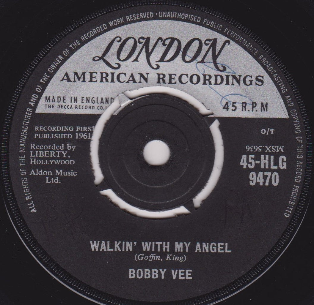 Bobby Vee – Run To Him (London 1961) 7" vinyl single G+/-