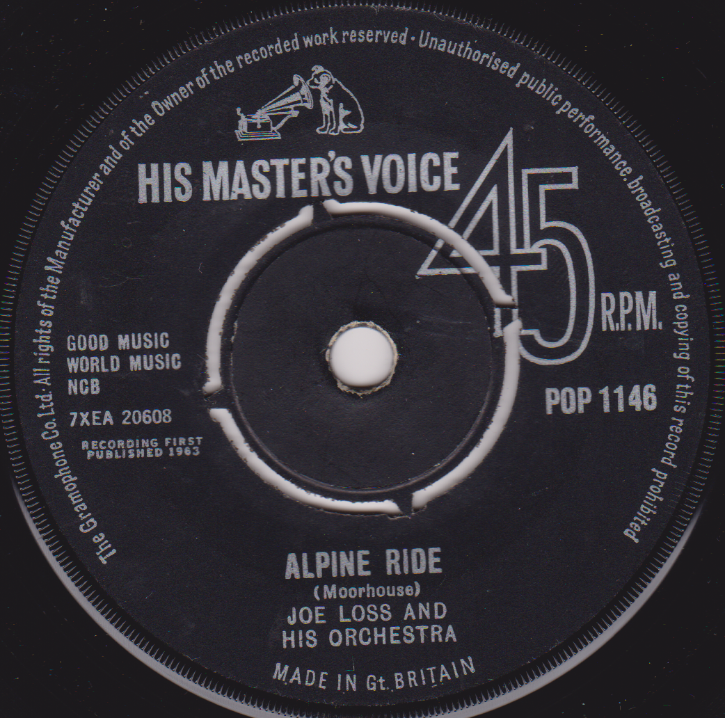 Joe Loss & His Orchestra ‎– Really Madison (HMV 1963) 7" vinyl single VG/-