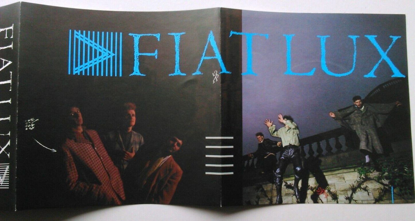 Fiat Lux – Photography (Polydor, 1983) 7" vinyl P/S single VG/VG poster