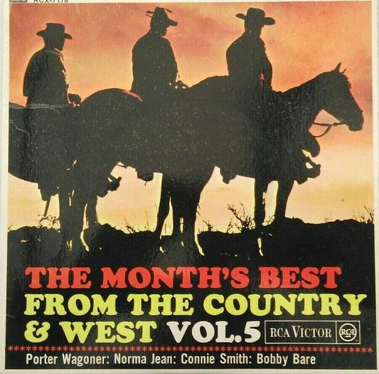 Various – The Month's Best From The Country & West Vol. 5 7" vinyl P/S EP VG/VG