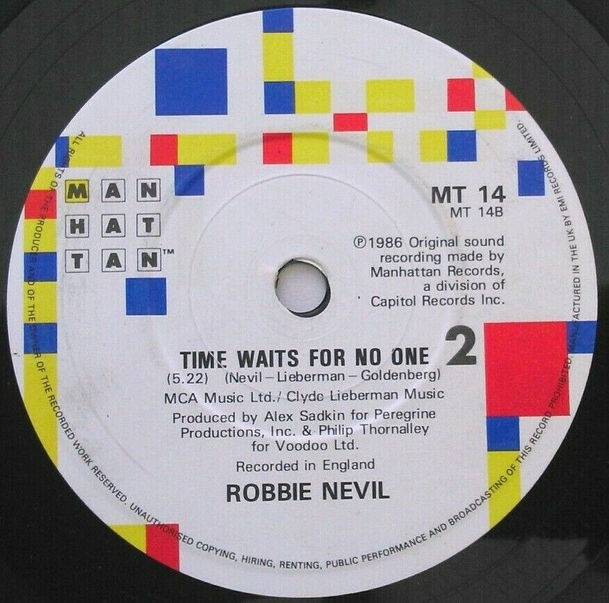 Robbie Nevil - C'Est La Vie (Manhattan, 1986) 7" vinyl single VG/-