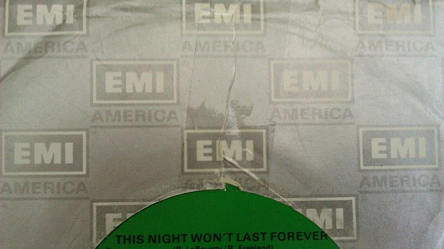 Michael Johnson – This Night Won't Last Forever (EMI, 1979) 7" vinyl single VG/G