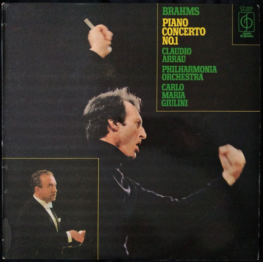 Brahms, Arrau - Piano Concerto No.1 (EMI) 12" vinyl LP VG/VG