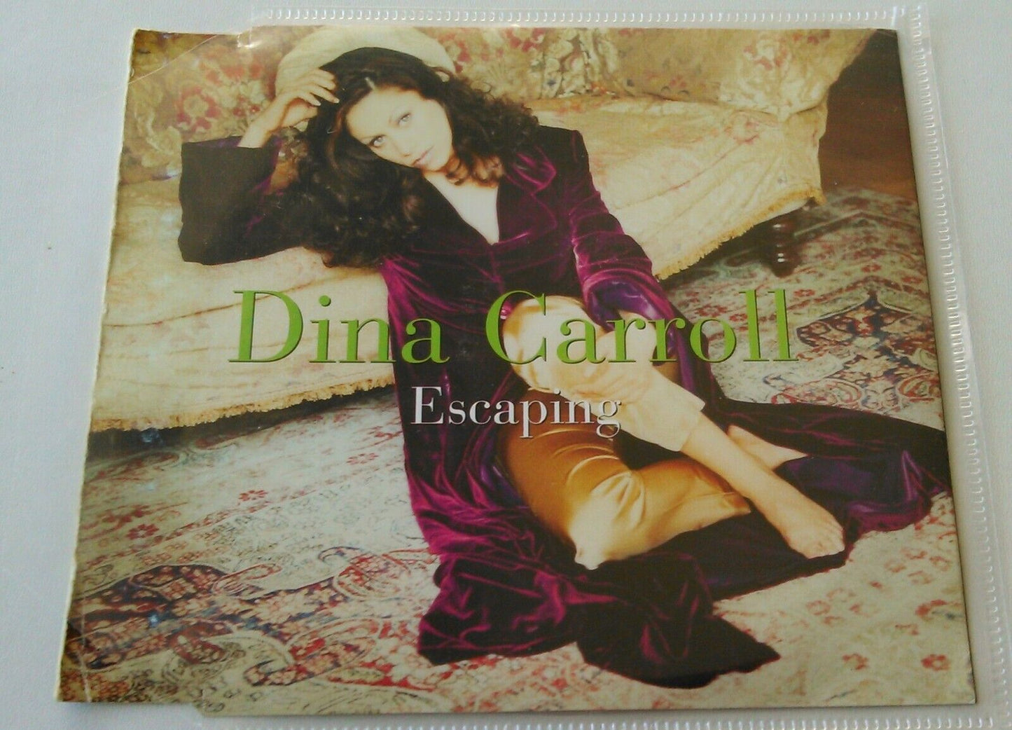 Dina Carroll ‎– Escaping (1996) CD single *no case - plastic wallet*