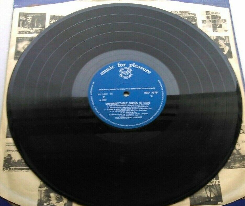 Starlight Strings Play Unforgettable Songs of Love (1967) 12" vinyl LP VG/VG