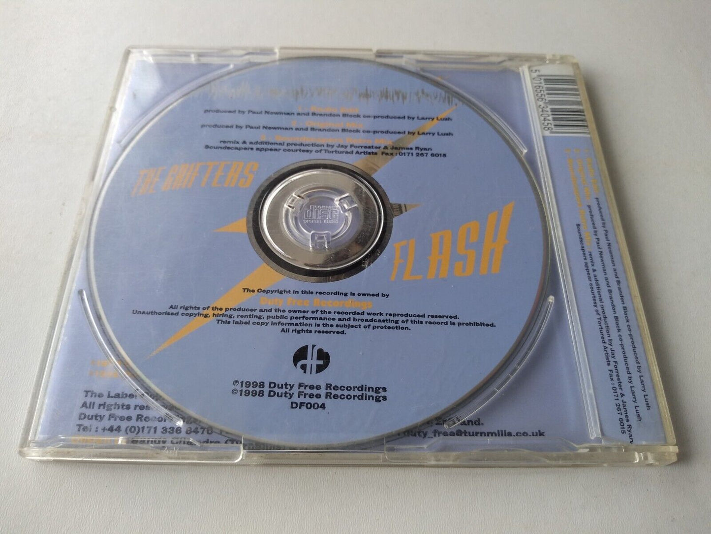 The Grifters – Flash (1998) CD single