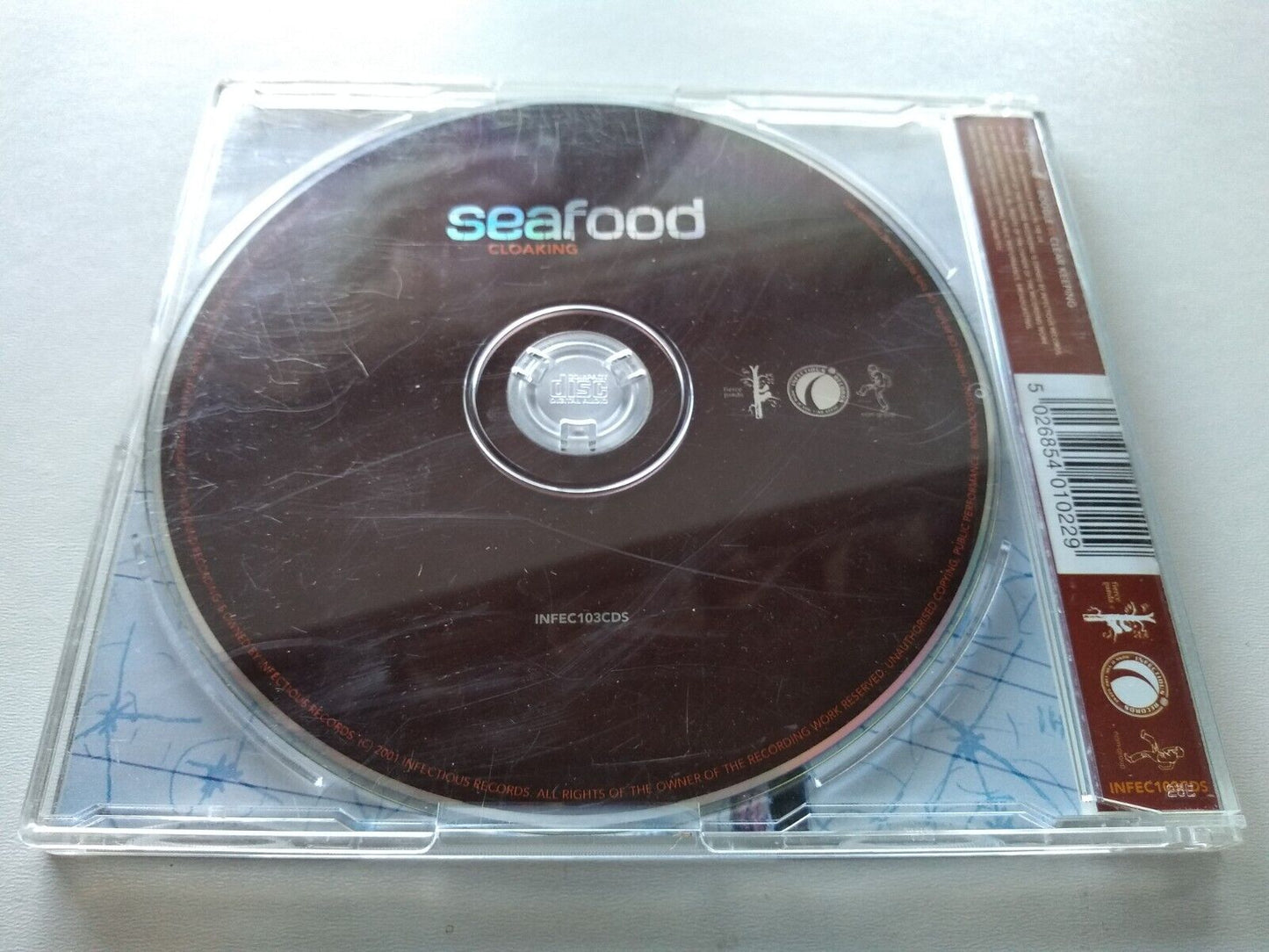 Seafood - Cloaking (2001) CD single