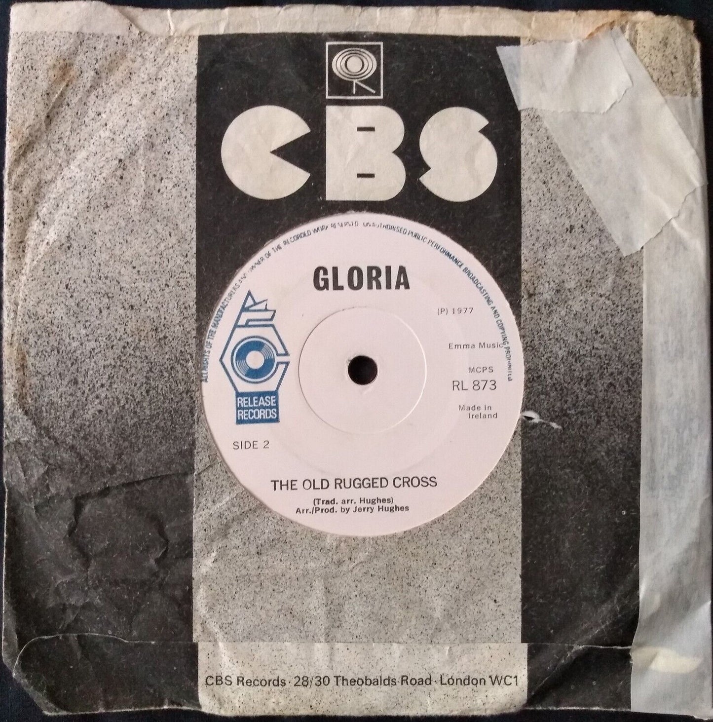 Gloria - One Day At A Time (Release 1977) 7" vinyl single VG/G+