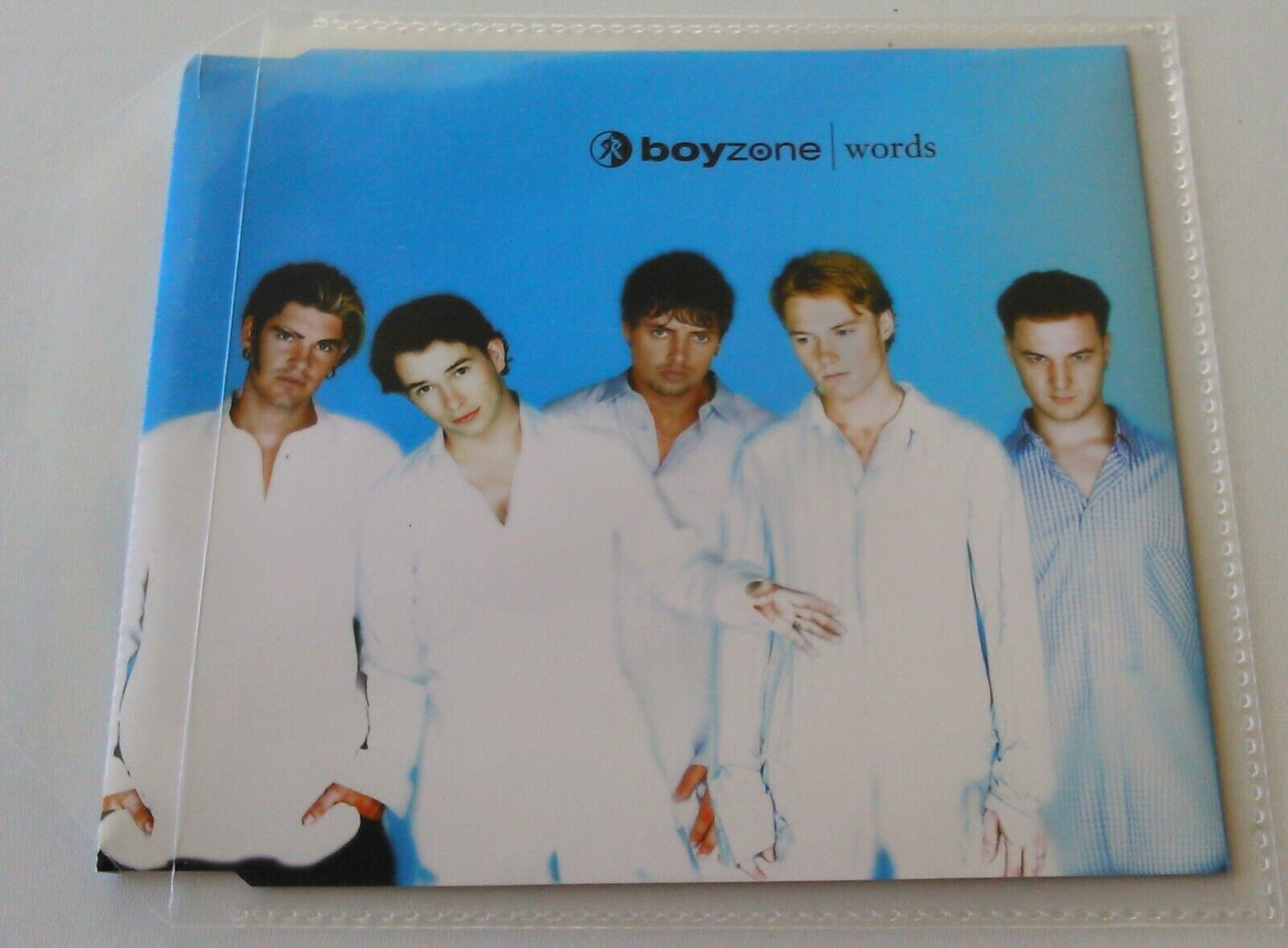 Boyzone ‎– Words (1996) CD single *no case - plastic wallet*