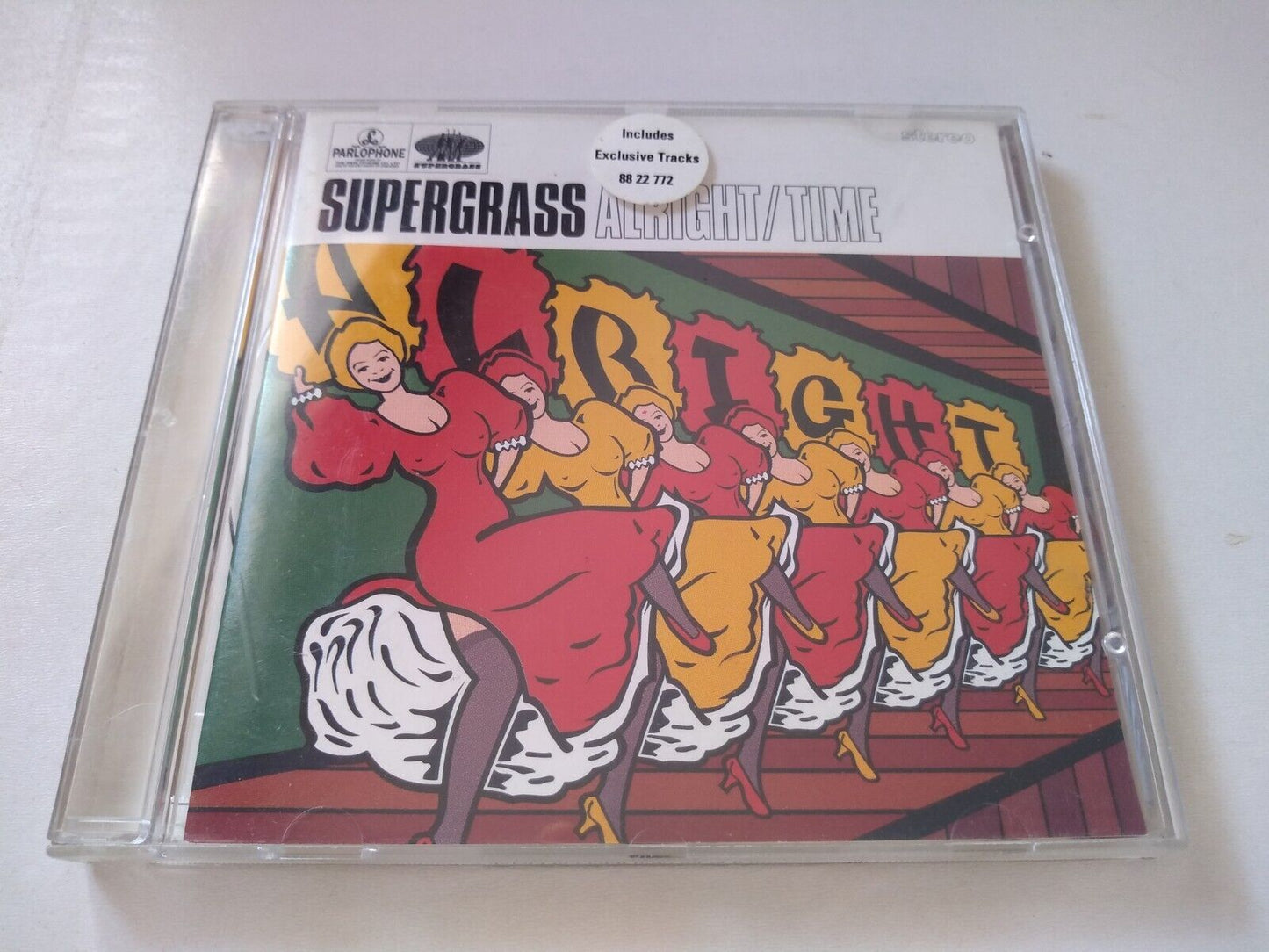 Supergrass - Alright / Time (1995) CD single