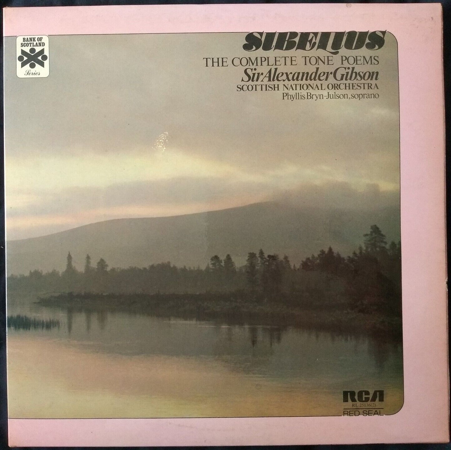 Sibelius - The Complete Tone Poems (RCA 1978) 2x12" vinyl LP VG/VG