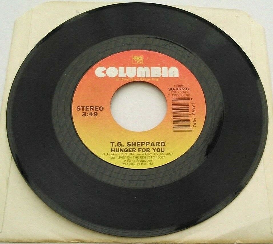 T. G. Sheppard – Doncha? (1985) 7" vinyl US single VG/- promo jukebox centre