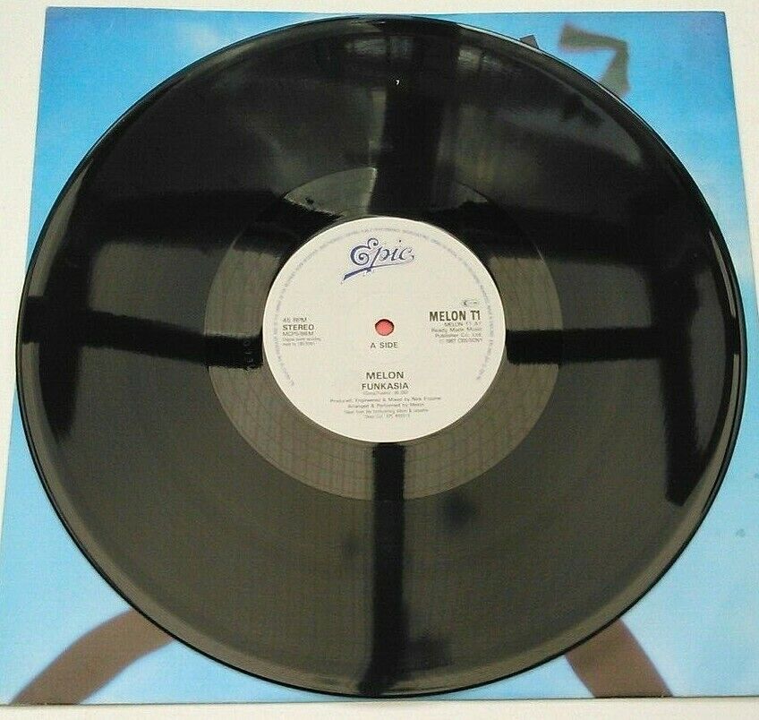 Melon - Funkasia (Epic, 1987) 12" vinyl single VG/VG