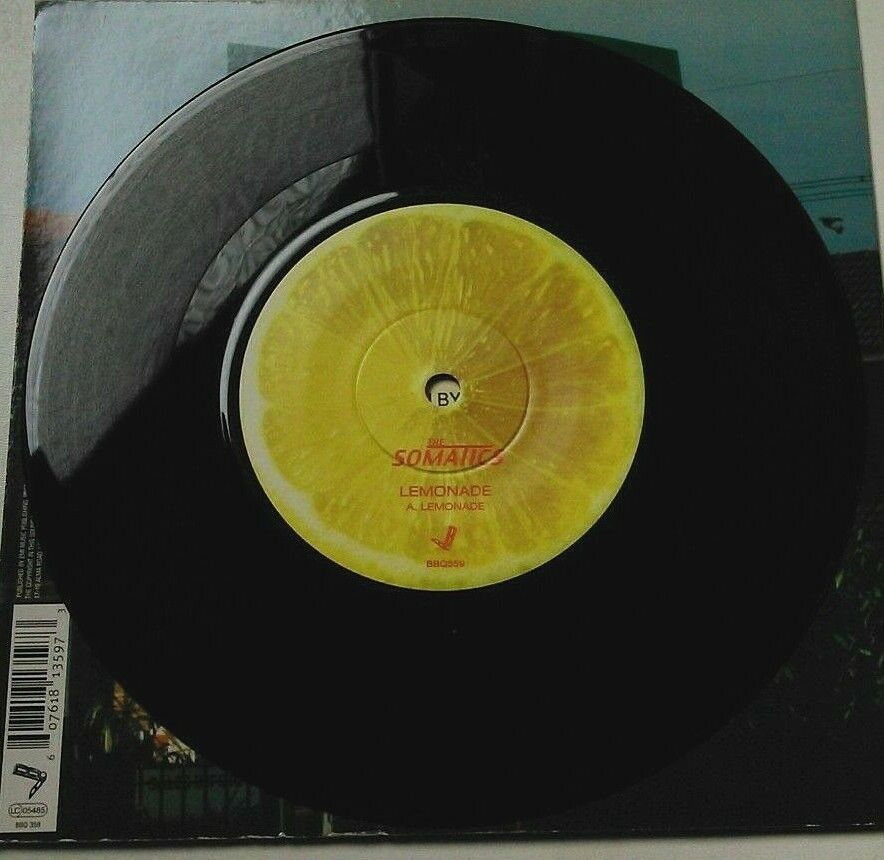 The Somatics - Lemonade (Beggars Banquet, 2002) 7" vinyl P/S single VG/VG