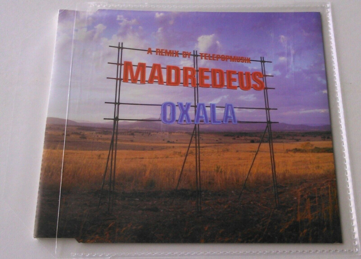 Madredeus – Oxala (2002) CD single *no case - plastic wallet* Portugal