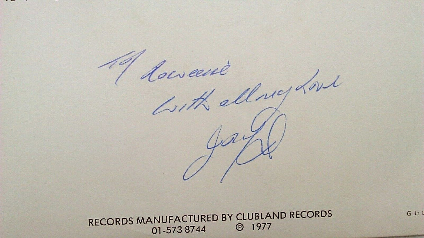 Jon Copperfield - Here Am I (Clubland, 1977) 7" vinyl single VG/VG signed