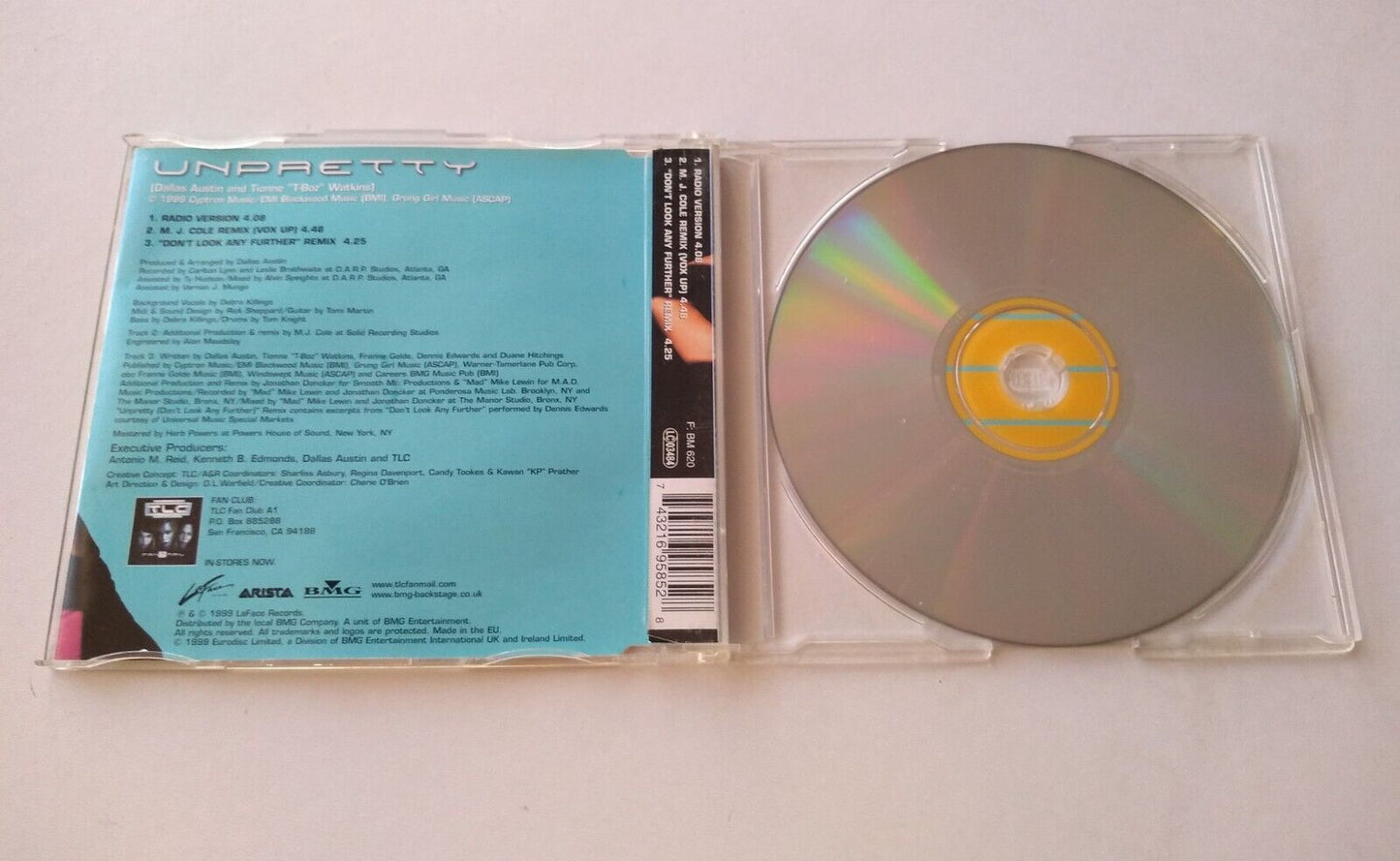 TLC - Unpretty (1999) CD2 single