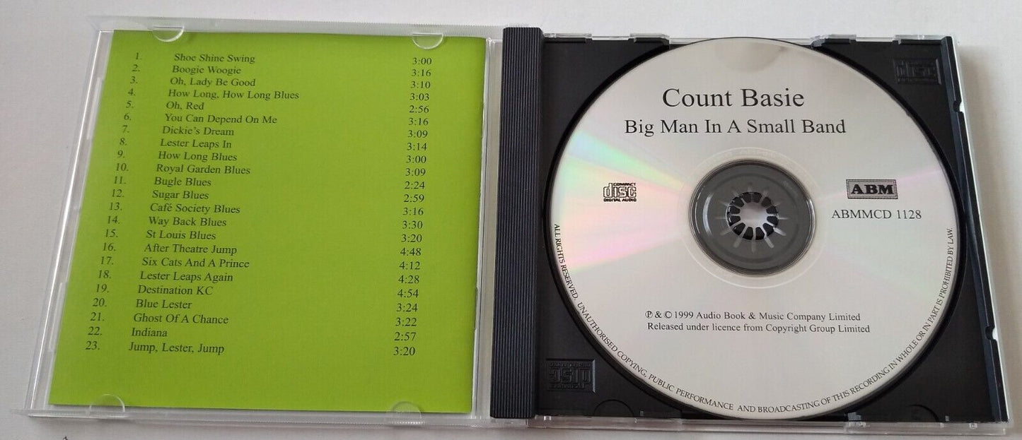 Count Basie Small Band - Big Man in a Small Band (1999) CD album