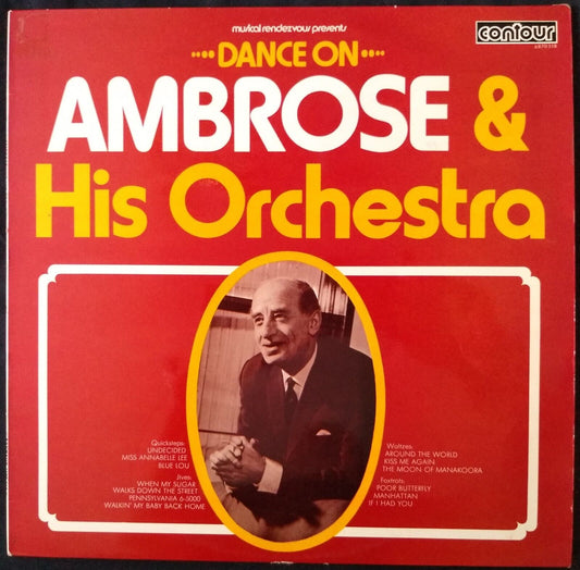 Ambrose & His Orchestra - Dance On (Contour 1962) 12” vinyl LP VG/VG