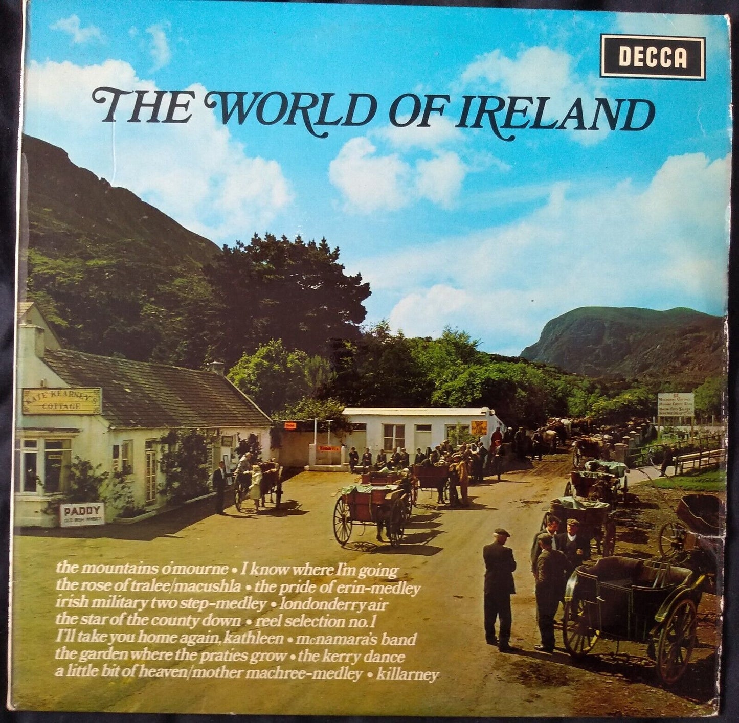 Various – The World Of Ireland (Decca 1970) 12" vinyl LP VG/VG