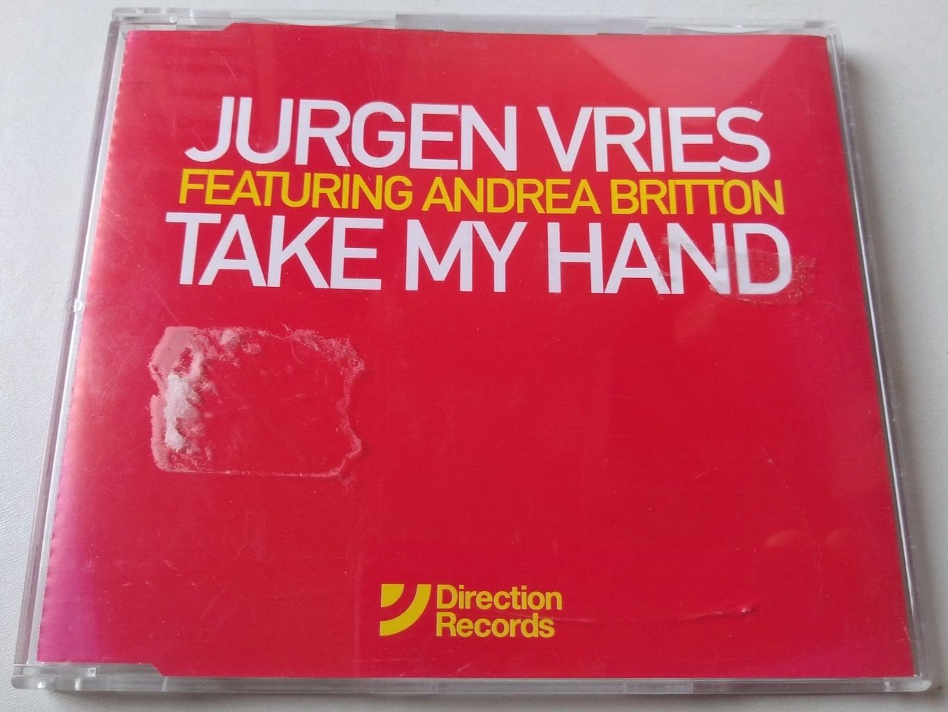 Jurgen Vries featuring Andrea Britton - Take My Hand (2004) CD single