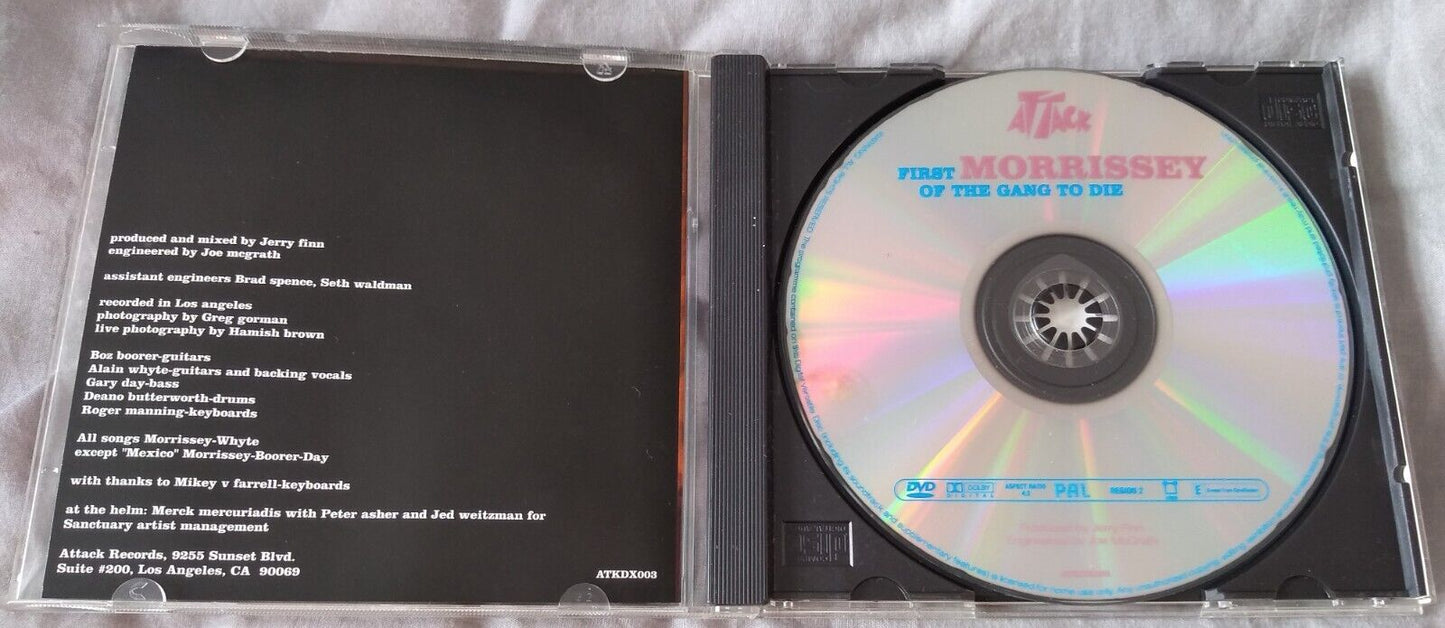 Morrissey - First Of The Gang To Die (Attack 2004) DVD single