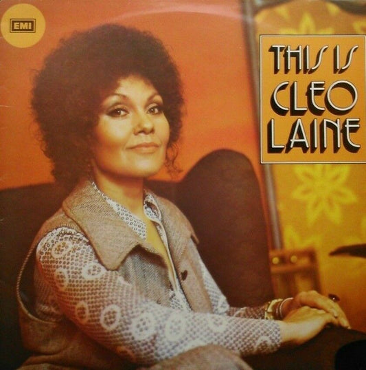 Cleo Laine ‎– This Is Cleo Laine (EMI, 1981) 12" vinyl LP VG/VG